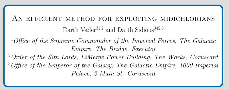 Custom Footnotes In The Authblk Package Tex Latex Stack Exchange - Dark Picture Collection - 8K Quality