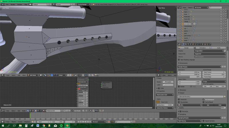 Modeling Model Is Incredibly Broken After Loading File Blender Stack Exchange - Premium Light Art Gallery - High Resolution