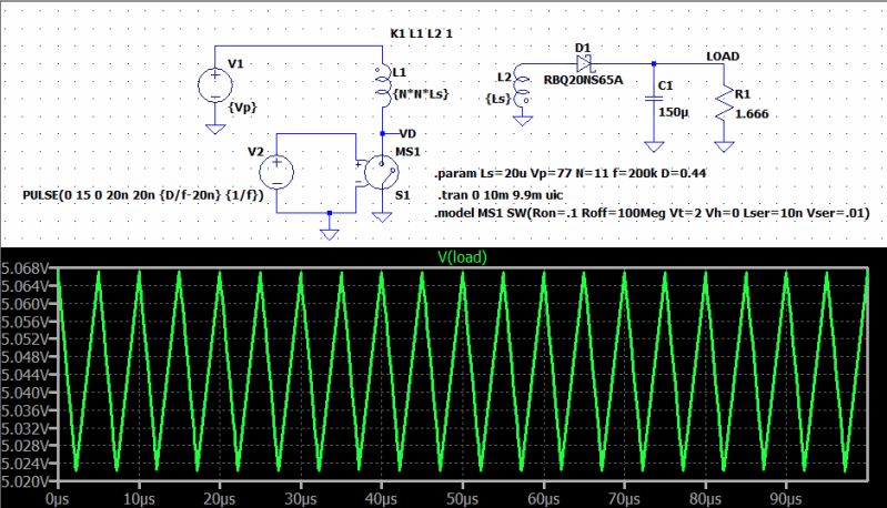 Power Supply Problem With Flyback Converter Simulation Electrical Engineering Stack Exchange - High Quality Ocean Wallpaper - Mobile