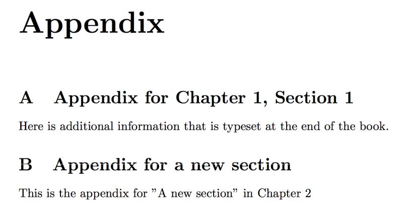 Appendices Write Latex Code For Appendix Within Chapter But Typeset - Download Incredible Dark Photo | Retina