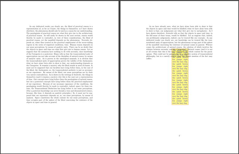 Overleaf Positioning A Minipage Tex Latex Stack Exchange - Sunset Wallpapers - High Quality 8K Collection