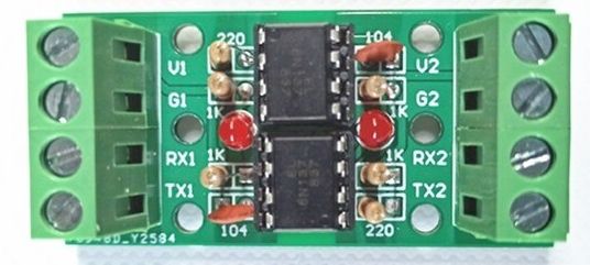 Serial Uart Isolation With Opto Coupler Electrical Engineering - Download Professional Ocean Illustration | Desktop