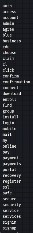 Combined text file