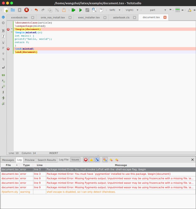Minted Shell Escape Is Disabled Tex Latex Stack Exchange - Gorgeous Light Image - Desktop