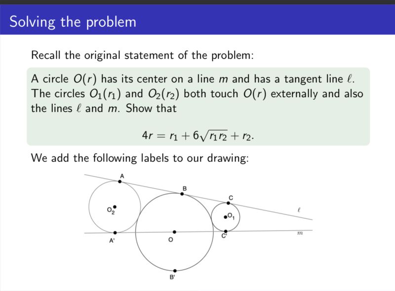 Geometry Tangent Lines Circle Problem Mathematics Stack Exchange - 8K Nature Pictures for Desktop