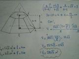 Geometry Hexagonal Pyramid Mathematics Stack Exchange