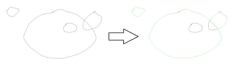 Python Is It Possible To Use Cv2 To Remove Internal Contours In This - Ocean Backgrounds - Amazing Full HD Collection