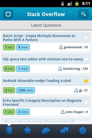 Official Stack Exchange Android App Stack Apps - High Quality Colorful Pattern - 8K