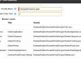 Dotnetnuke Create Module Control During Installation Of Module In Dnn
