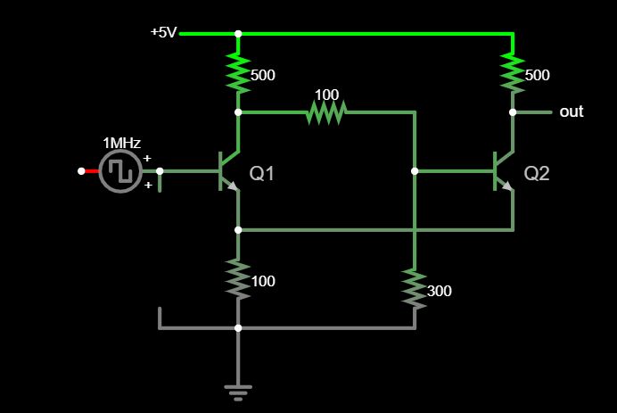 Schmitt Trigger Transistor Duty Cycle Electrical Engineering Stack Exchange - Space Designs - Gorgeous Desktop Collection