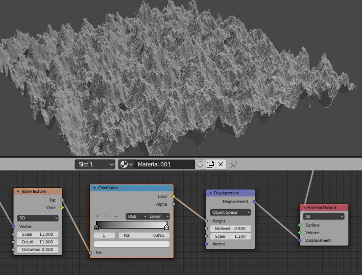 Color Ramp With Displacement Node Problem Blender Stack Exchange - Space Arts - Modern Mobile Collection