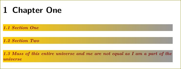 Sectioning Latex Chapter Section Title Background Colour Tex - Premium Light Background Gallery - Retina