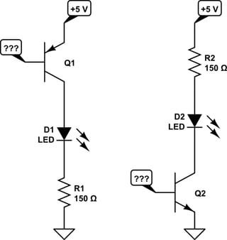 Transistors Led Status Readback Circuit Electrical Engineering - Gorgeous Gradient Image - Mobile