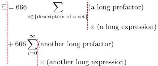 Automatic Equation Alignment At Multiple Points Tex Latex Stack - Best Vintage Arts in Desktop