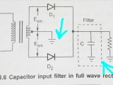 Diodes Full Wave Rectifier With Capacitor Filter Electrical