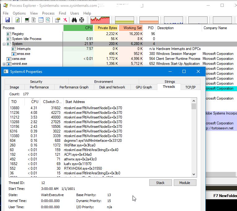 Windows High Cpu Usage By Ntoskrnl Exe Kistartsystemthread Super User - Creative Gradient Wallpaper - HD