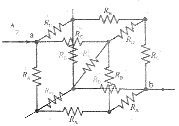Electric Circuits Resistor Cube Problem Solving Method Physics Stack Exchange - Vintage Images - Elegant Desktop Collection
