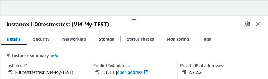 EC2 Console