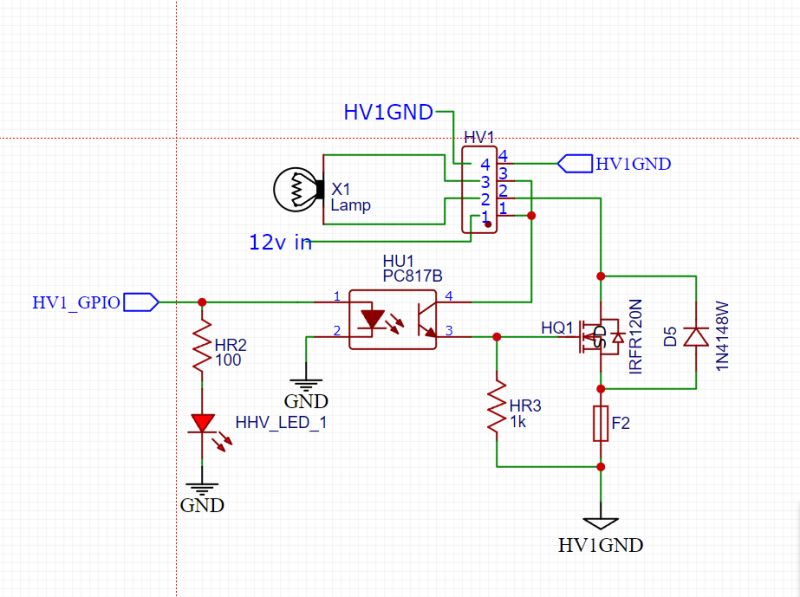 Mosfet Switching Pnp Transistor By Using An Opto Isolator - Professional Ocean Pattern - HD