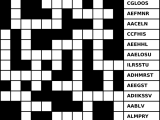 Word Anacross A Crossword Made Of Anagrams Puzzling Stack Exchange