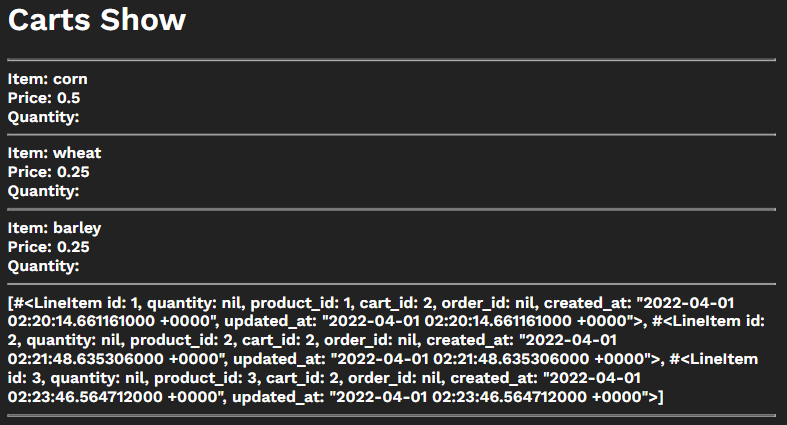 What is showing when rendered in Chrome