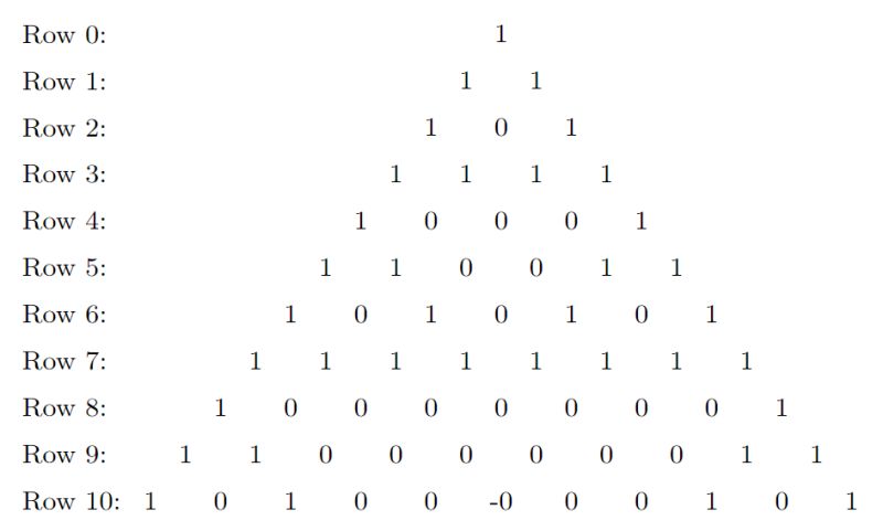 Solution Pascal S Triangle Modulo Studypool - Ultra HD Abstract Patterns for Desktop