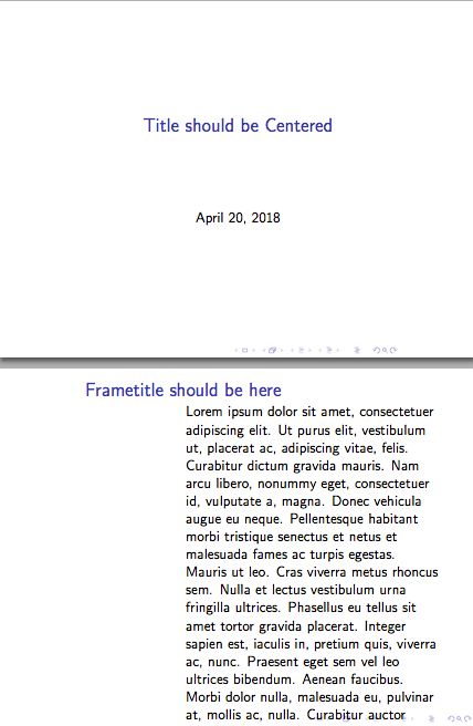 Horizontal Alignment Title Formatting Tex Latex Stack Exchange - Best Dark Patterns in 8K