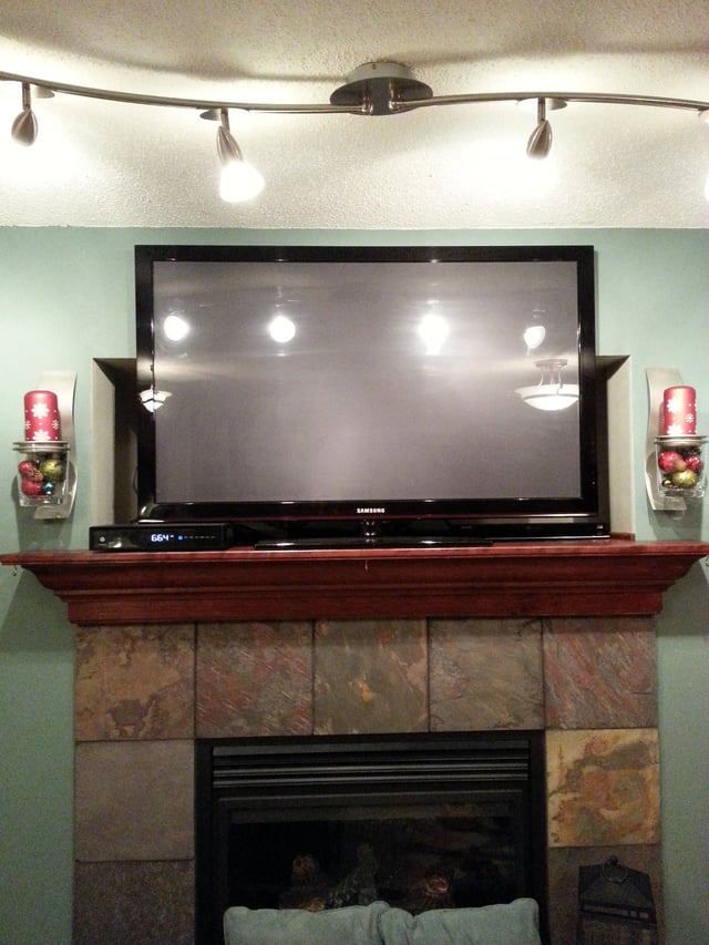 Ask The Experts Should You Install A Tv Over A Fireplace