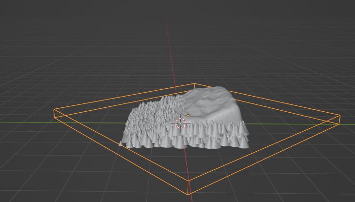 Instances Geo Nodes Objects Getting Smaller With Proximity Growth - Sunset Textures - Creative Full HD Collection
