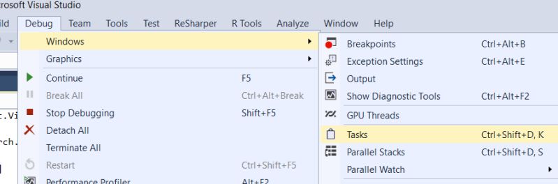 Use The Tasks Window To View Concurrent Operations Visual Studio - Ultra HD Retina Vintage Designs | Free Download