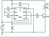 Timer How To Build A Blinking 12v Indicator Led Light Electrical