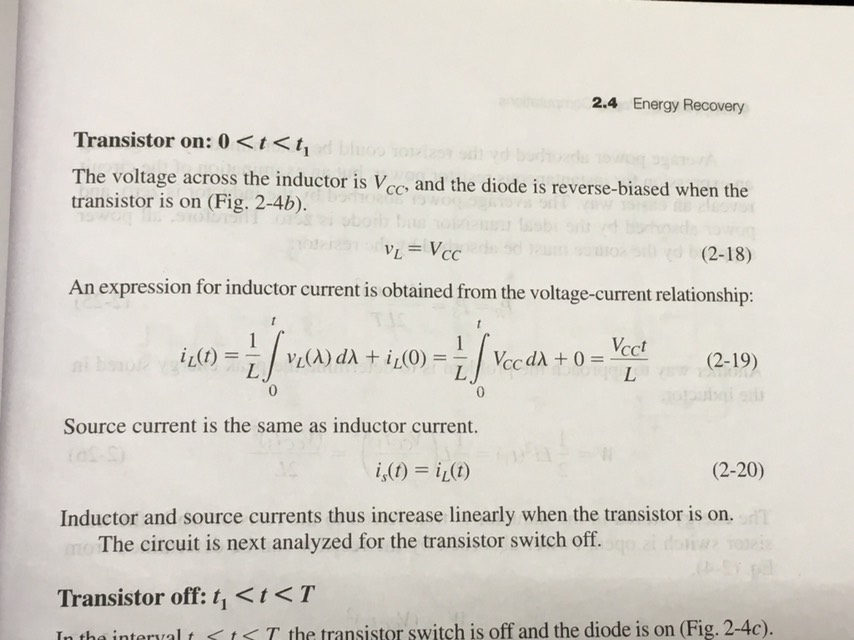 Current Through Inductor As A Function Of Lambda