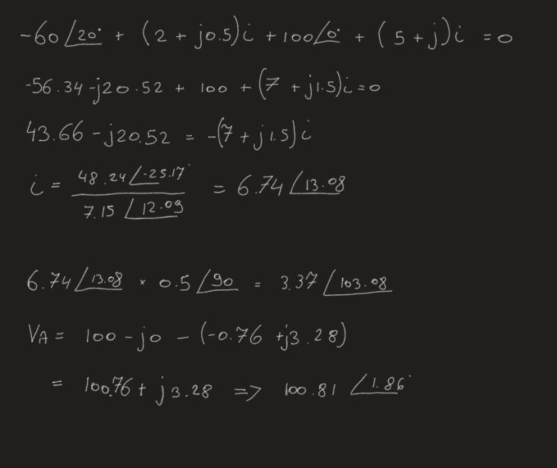 Help With Ac Analysis Electrical Engineering Stack Exchange - Elegant Nature Art - Desktop