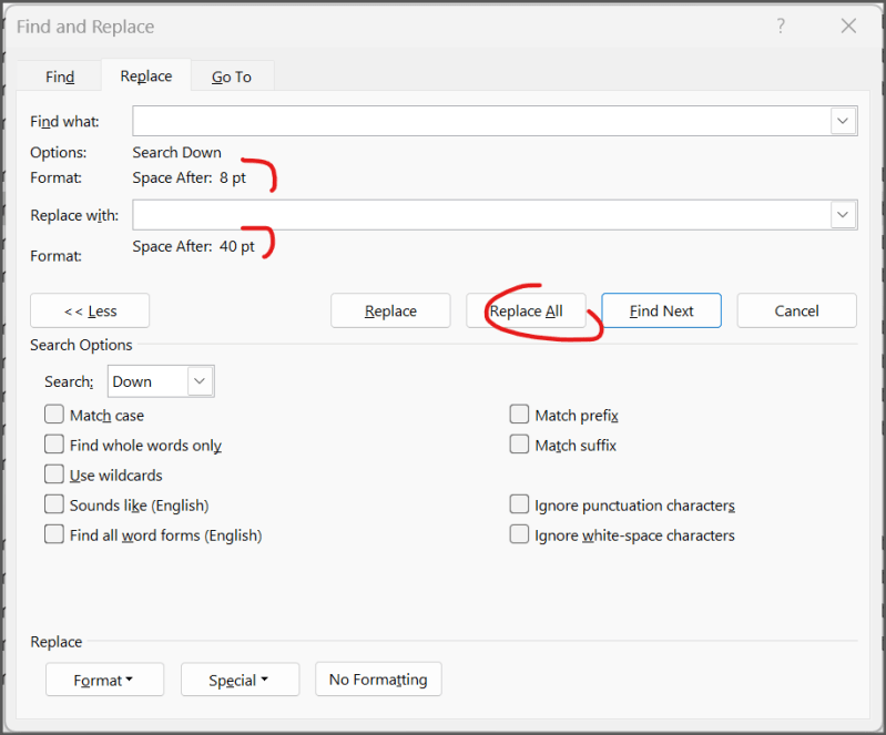 In Ms Word Change Formatting For All Paragraphs That Share A Specific Format Super User - Professional Mountain Design - HD