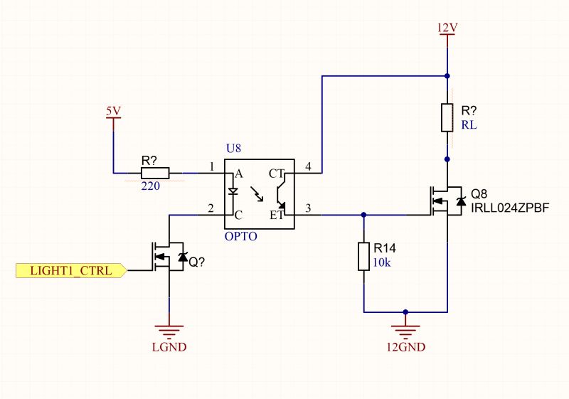 Microcontroller How To Drive A Mosfet With An Optocoupler 45 Off - Ultra HD Space Illustration - Ultra HD