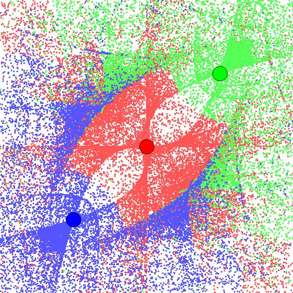 Graphics Basins Of Attraction Using Newton S Method Mathematica - Geometric Design Collection - Desktop Quality