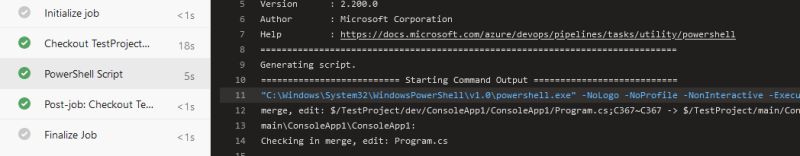 Powershell Branch Merging Through Azure Dvops Build Pipeline Stack - Premium Mountain Art Gallery - 8K