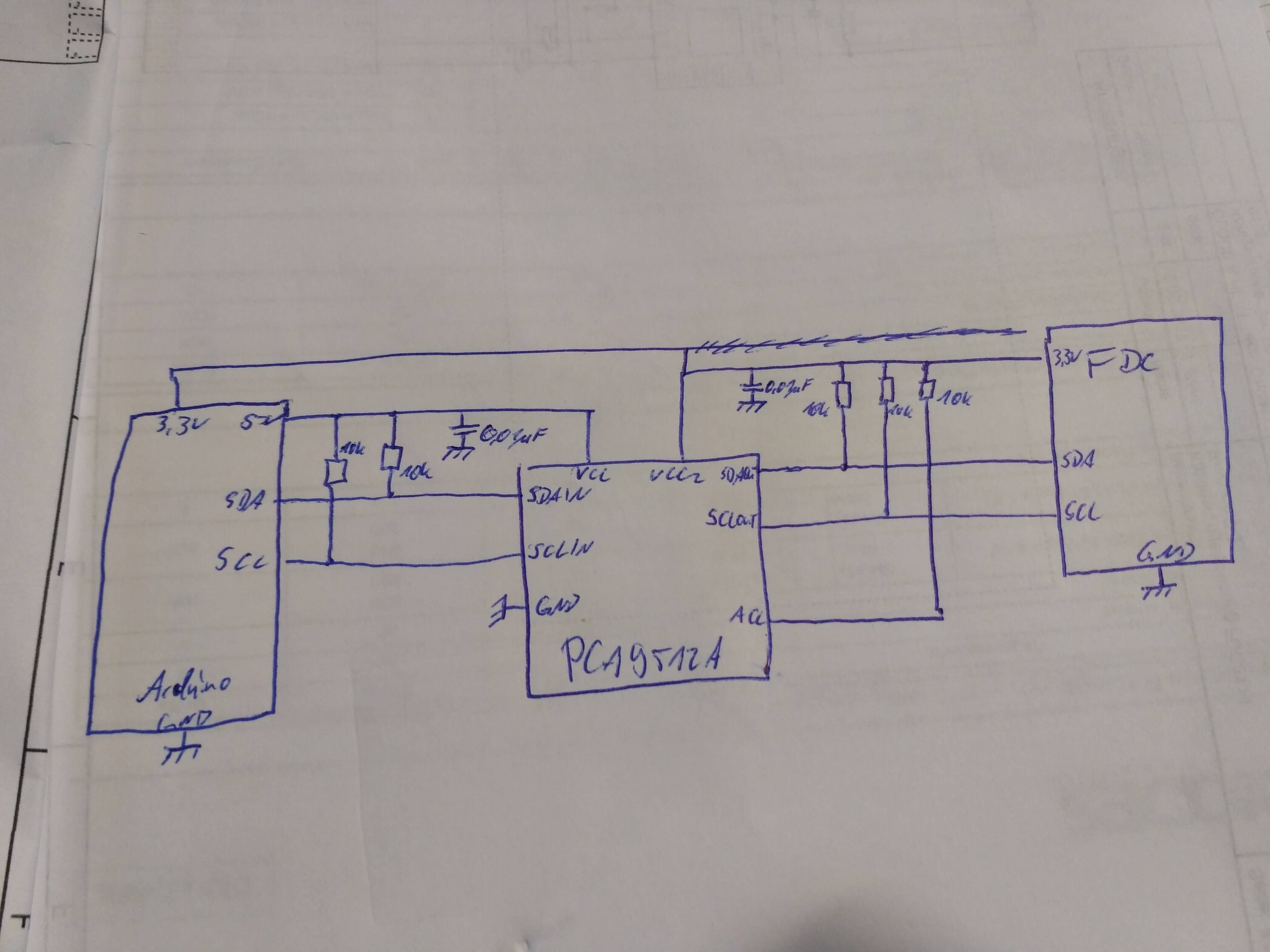 Trouble Initiating I2c Communication Between Arduino And 3 3