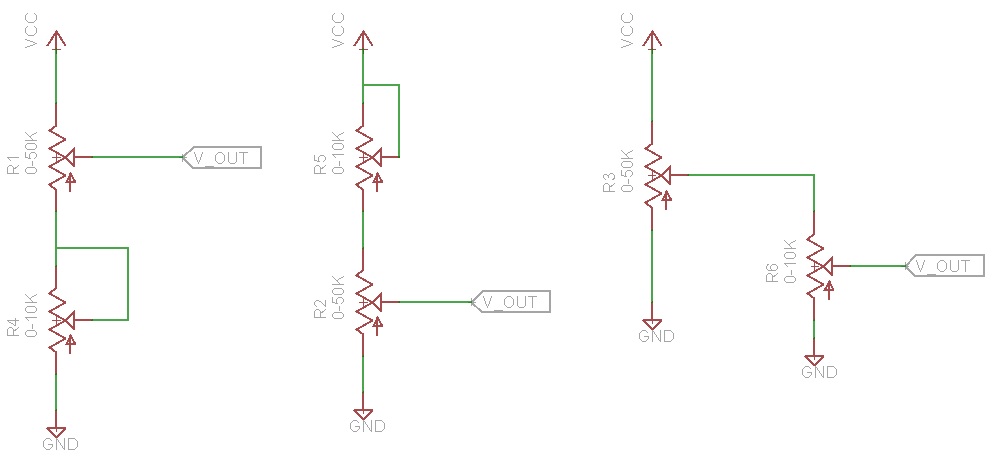 Circuit For A Coarse And Fine Setting Potentiometer