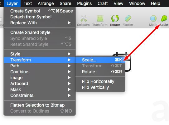 Alignment Sketch Resize Element And Keep Content Centered Graphic - Download Creative Nature Design | Mobile