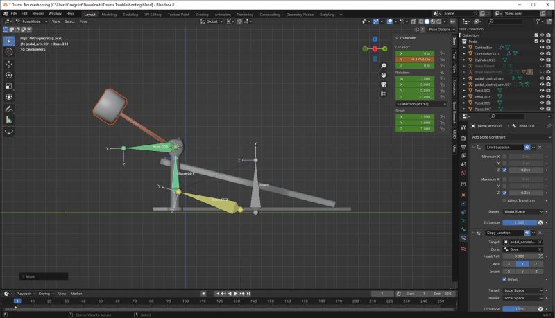 Armature Rigging Issue Rotating Bone Rotates Object On Wrong Pivot - Retina City Illustrations for Desktop
