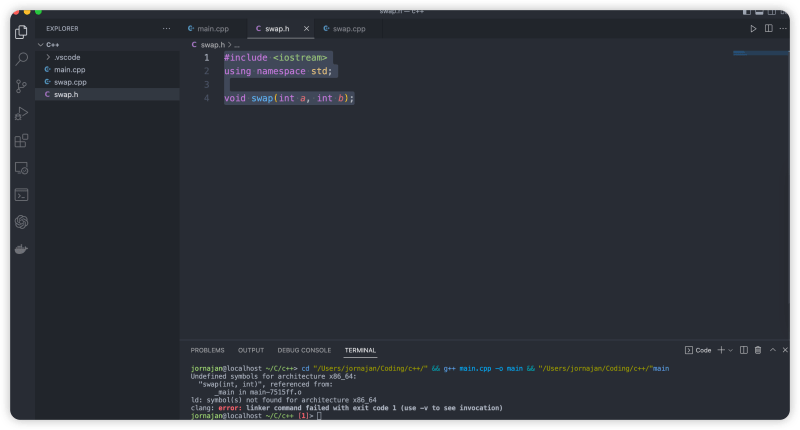 Clang Error Linker Command Failed With Exit Code 1 In Vscode Stack - Full HD Mountain Pictures for Desktop