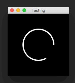How To Make The Youtube S Rotating Spinner Loading Screen On Java Swing Stack Overflow