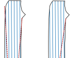 Sewing Drafting Tapered Pants For Better Outer Seam Pattern Matching