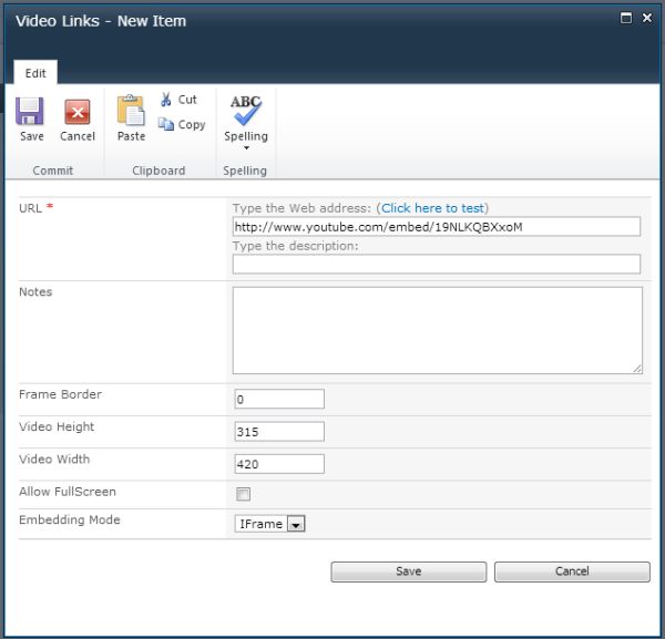 Embedding Youtube Video In A Sharepoint 2010 List Sharepoint Stack Exchange - Premium Gradient Art Gallery - Ultra HD