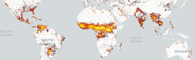 Python Plotly Scatter Large Volume Geographic Data Stack Overflow - Dark Background Collection - Retina Quality