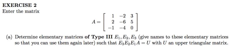 Matrices Lu Factorization Linear Algebra Mathematics Stack Exchange - Premium City Design Gallery - HD