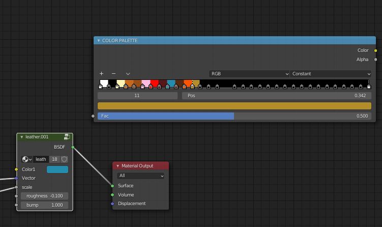 Shaders Changing Node That Effects To All Material Blender Stack - Desktop Geometric Illustrations for Desktop
