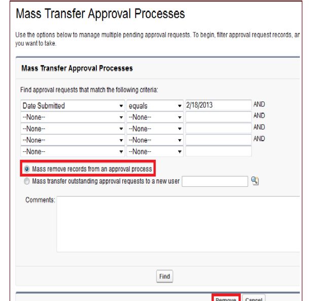 Remove Records From Approval Process In Bulk Salesforce Stack Exchange - 4K Minimal Pictures for Desktop
