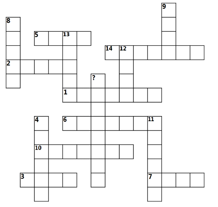 Hidden crossword sentence